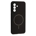 ЧОХОЛ SILICONE CASE LUXURY MAGSAFE ДЛЯ SAMSUNG A17, ЧОРНИЙ