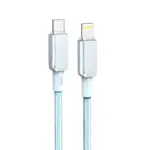 КАБЕЛЬ XO NB-Q250A PD 27W, 1M TYPE-C TO LIGHTNING FAST CHARGING СИНІЙ