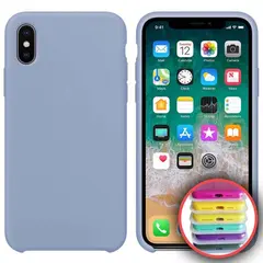 ЧОХОЛ SILICONE CASE FULL COPY ДЛЯ IPHONE X, XS (41) LILAC