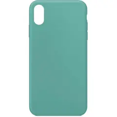 ЧОХОЛ SILICONE CASE FULL COPY ДЛЯ IPHONE X, XS (44) DENIM СИНІЙ