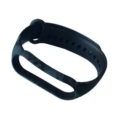 РЕМІНЕЦЬ ДЛЯ XIAOMI MI BAND 5, 6, 7 CAMOUFLAGE PIXEL, ЧОРНИЙ-СІРИЙ