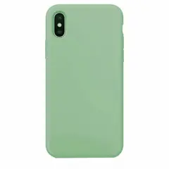 ЧОХОЛ SILICONE CASE FULL COPY ДЛЯ IPHONE X, XS (68) FRESH ЗЕЛЕНИЙ