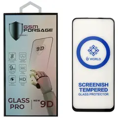 MR1_109326 Захисне скло premium tempered glass для realme 9, realme 10, reno 7, reno 8 чорний PRC