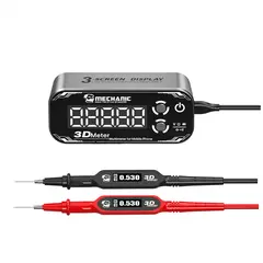 MR1_111463 Мультиметр цифровий mechanic 3d meter detective sherlock v3.0 (usb type-c, 2000mah) MECHANIC