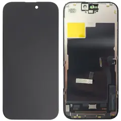 MR1_114815 Дисплей iphone 15 pro чорний repart incell REPART