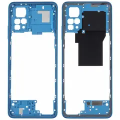 MR1_126601 Середня частина корпусу для redmi note 12 pro 4g синій PRC