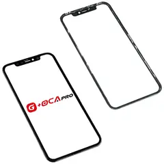 MR1_100005 Скло дисплея для переклеювання oca pro iphone 11, oca (для переклеювання, з рамкою) OCA PRO