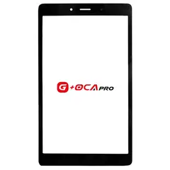 MR1_100027 Скло дисплея для переклеювання oca pro samsung galaxy tab a (8.0) 2019 lte (sm-t295) чорний, oca OCA PRO