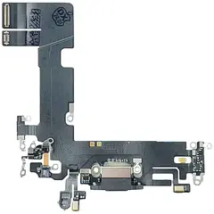 MR1_100109 Шлейф заряджання для iphone 13 чорний, op PRC
