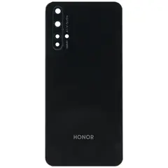 MR1_101492 Задня частина корпусу для honor 20 чорний (з склом камери) PRC