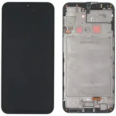 MR1_101596 Дисплей samsung galaxy a24 4g sm-a245 (prc), сервісний оригінал з frame чорний SAMSUNG