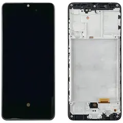 MR1_106966 Дисплей для samsung galaxy a31 sm-a315 oled з frame чорний (6.36 lcd) PRC