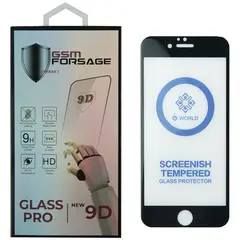 MR1_84021 Захисне скло premium tempered glass для iphone 6, iphone 6s (4.7) чорний PRC