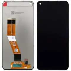 MR1_87719 Дисплей samsung galaxy a11 sm-a115, m11 sm-m115, сервісний оригінал чорний (157.5 mm) SAMSUNG