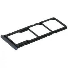 MR1_95164 Тримач sim карти для redmi 9, redmi 9a, redmi 9c carbon сірий чорний PRC