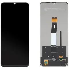 MR1_99277 Дисплей redmi 12c, poco c55 (22120rn86g, 22127pc95i) у зборі чорний (prc) XIAOMI