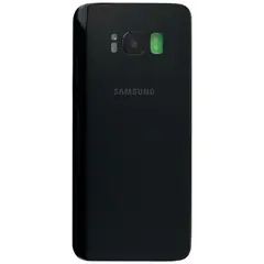 MR1_111621 Задня частина корпусу для samsung galaxy s8 sm-g950 midnight чорний (з склом камери) (prc) SAMSUNG
