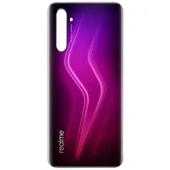 MR1_100416 Задня частина корпусу для realme 6 pro lightning червоний PRC
