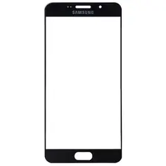 MR1_100516 Скло дисплея для переклеювання samsung galaxy a7 (2016) sm-a710 чорний, oca PRC