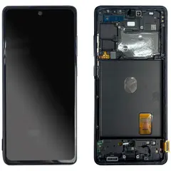 MR1_100584 Дисплей samsung galaxy s20 fe sm-g780, g781 (prc), сервісний оригінал з frame dark синій чорний SAMSUNG