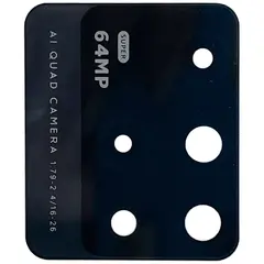 MR1_100585 Скло камери для zte blade v30 чорний PRC