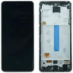 MR1_100608 Дисплей для samsung galaxy a52 sm-a525, sm-a526, a52s sm-a528 oled з frame білий (6.43 lcd) PRC