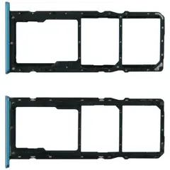 MR1_100765 Тримач sim карти для realme c21, c21y cross синій PRC