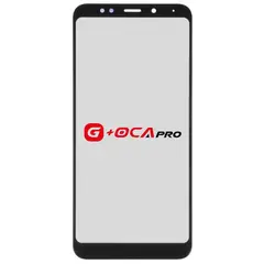 MR1_100852 Скло дисплея для переклеювання oca pro redmi 5 plus чорний, oca OCA PRO