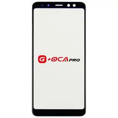 MR1_100879 Скло дисплея для переклеювання oca pro samsung galaxy a8 (2018) sm-a530 чорний, oca OCA PRO