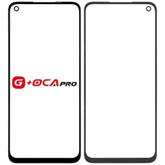 MR1_100912 Скло дисплея для переклеювання oca pro oppo a52, a72, a92, realme 6, oca OCA PRO