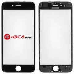 MR1_100934 Скло дисплея для переклеювання oca pro iphone 6 (4.7) з рамкою та oca чорний OCA PRO