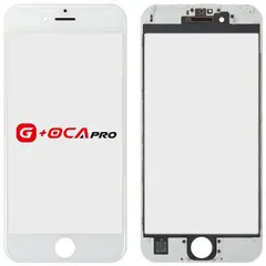 MR1_100935 Скло дисплея для переклеювання oca pro iphone 6 (4.7) з рамкою та oca білий OCA PRO