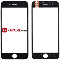 MR1_100945 Скло дисплея для переклеювання oca pro iphone 6s (4.7) з рамкою та oca чорний OCA PRO