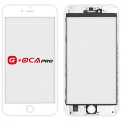 MR1_100958 Скло дисплея для переклеювання oca pro iphone 6s plus з рамкою та oca білий OCA PRO