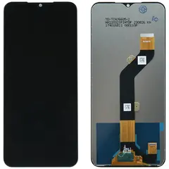 MR1_101015 Дисплей для tecno pop 6 pro (be8), infinix hot 12 pro у зборі чорний PRC