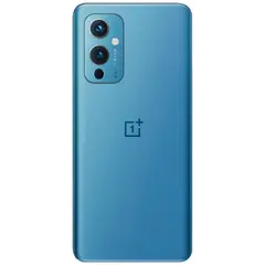 MR1_101080 Задня частина корпусу для oneplus 9 arctic sky синій (з склом камери) PRC