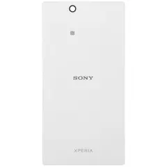MR1_101081 Задня частина корпусу для sony xperia z ultra c6833 білий (з склом камери) PRC