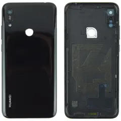 MR1_101082 Задня частина корпусу для huawei y6 prime (2019) чорний (з склом камери) PRC