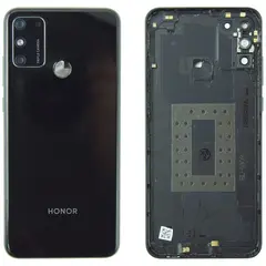 MR1_101091 Задня частина корпусу для honor 9a, honor play 9a (moa-lx9n) чорний (з склом камери) PRC