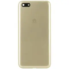 MR1_101092 Задня частина корпусу для huawei y5 prime (2018), (dra-l01) золотистий (з склом камери) PRC