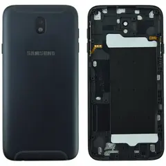 MR1_101096 Задня частина корпусу для samsung galaxy j7 (2017) sm-j730 чорний (з склом камери) PRC