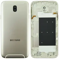 MR1_101097 Задня частина корпусу для samsung galaxy j7 (2017) sm-j730 золотистий (з склом камери) PRC