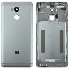MR1_101116 Задня частина корпусу для redmi 4 pro сірий (з склом камери) PRC