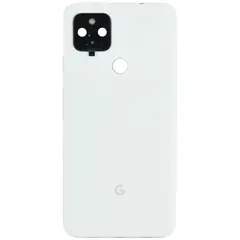 MR1_101132 Задня частина корпусу для google pixel 4a 5g clearly білий (з склом камери) PRC