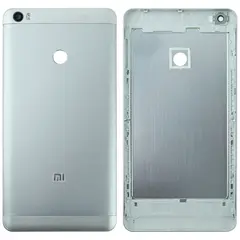 MR1_101147 Задня частина корпусу для xiaomi mi max сірий (з склом камери) PRC