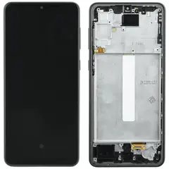 MR1_101429 Дисплей для samsung galaxy a33 5g sm-a336e, sm-a336b oled з frame чорний (6.2 small lcd) PRC
