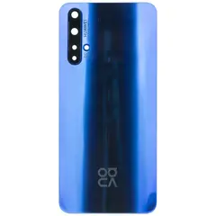 MR1_101503 Задня частина корпусу для huawei nova 5t crush синій (з склом камери) PRC