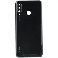 MR1_101513 Задня частина корпусу для huawei nova 4e, p30 lite (24mp) чорний (з склом камери) PRC
