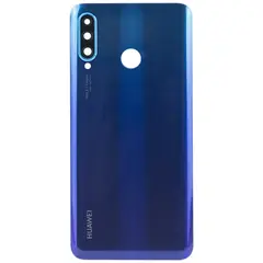 MR1_101514 Задня частина корпусу для huawei nova 4e, p30 lite (24mp) синій (з склом камери) PRC