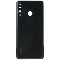 MR1_101515 Задня частина корпусу для huawei p30 lite (48mp) чорний (з склом камери) PRC